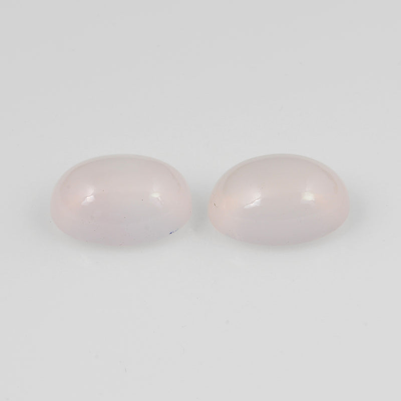 Oval Pink Color Rose Quartz Gemstone 13.35 Carat