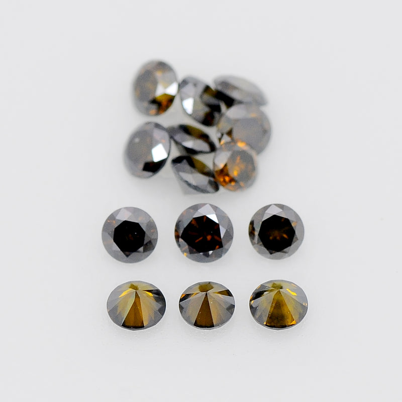 Round Fancy Mix Color Color Diamond 1.00 Carat - ALGT Certified