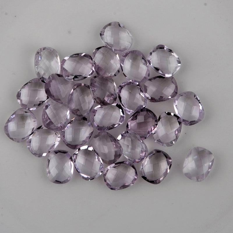 64.08 Carat Cushion Purple Amethyst Gemstone