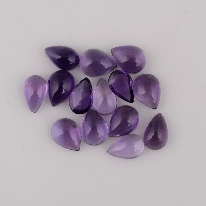 14.16 Carat Pear Purple Amethyst Gemstone
