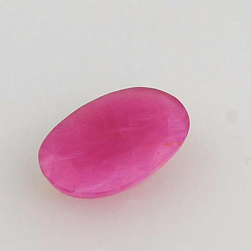 1 pcs Ruby  - 11.7 ct - Oval - Red