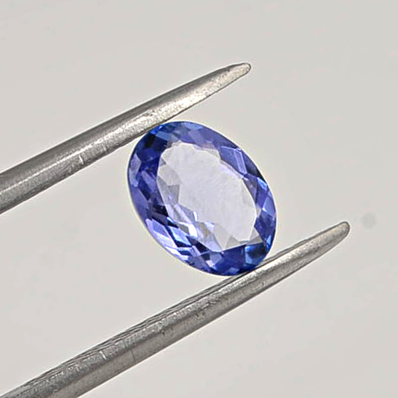 1.49 Carat Blue Color Oval Tanzanite Gemstone