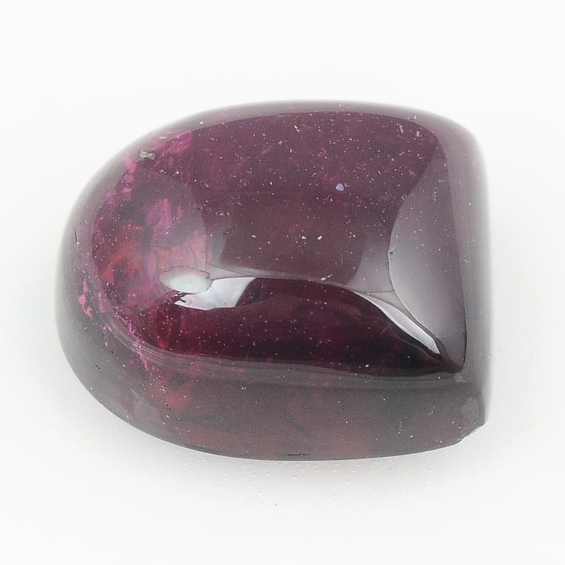 1 pcs Tourmaline  - 8.73 ct - Cushion - Deep Reddish Purple