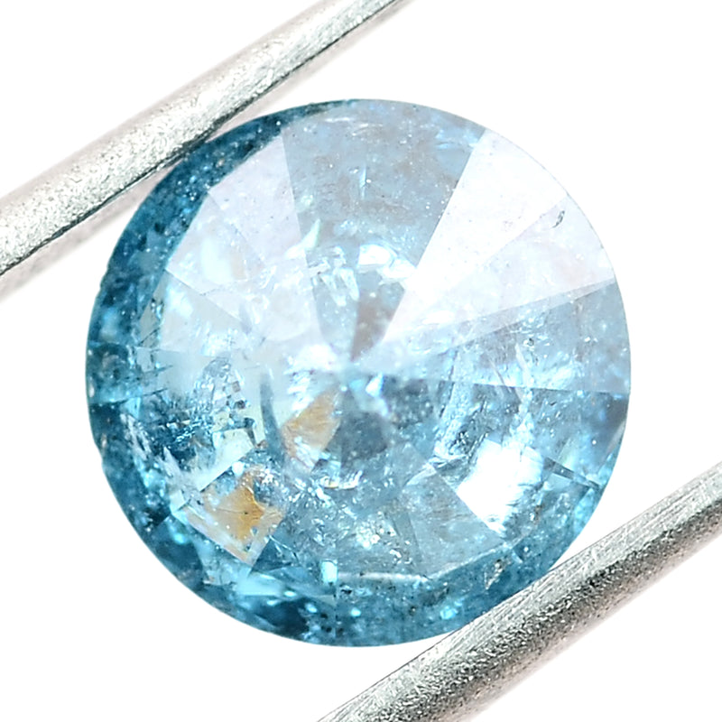 Round Fancy Blue Color Diamond 1.00 Carat - ALGT Certified