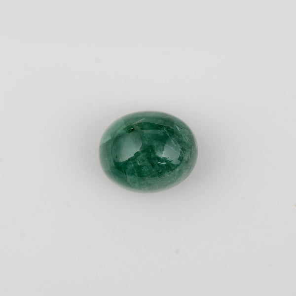 1 pcs Emerald  - 12.8 ct - Oval - Green