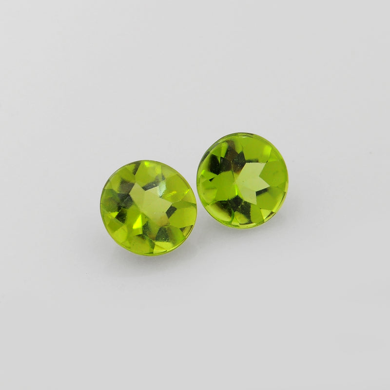 2.25 Carat Green Color Round Peridot Gemstone
