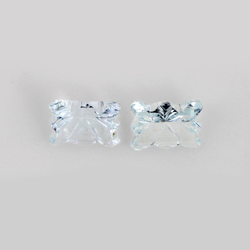 2.38 Carat Blue Color Fancy Aquamarine Gemstone