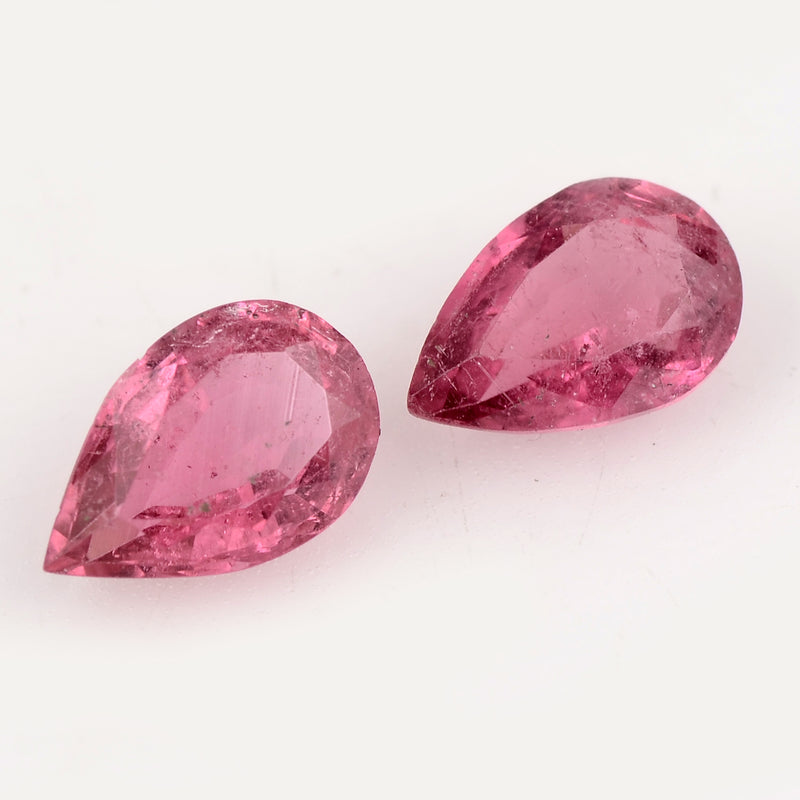 1.80 Carat Pink Color Pear Tourmaline Gemstone