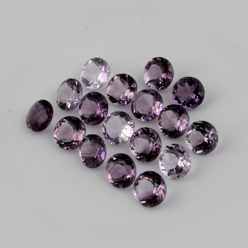 76.54 Carat Round Purple Amethyst Gemstone