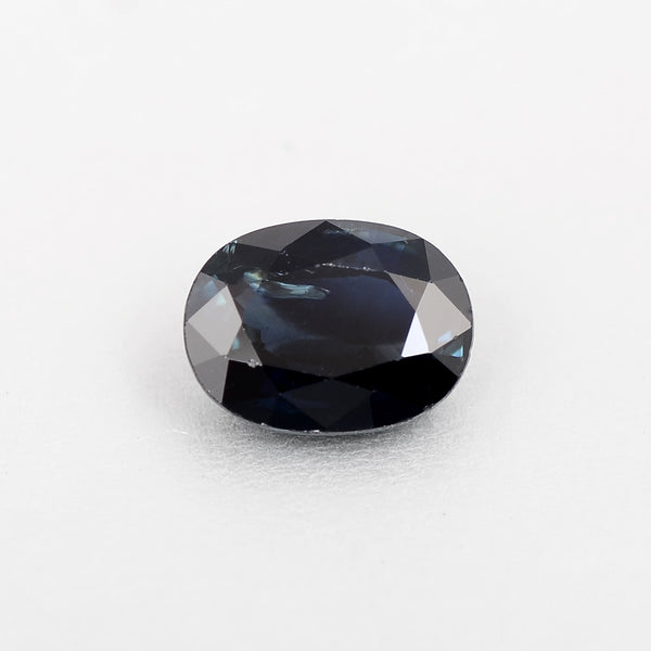 Oval Blue Color Sapphire Gemstone 1.77 Carat