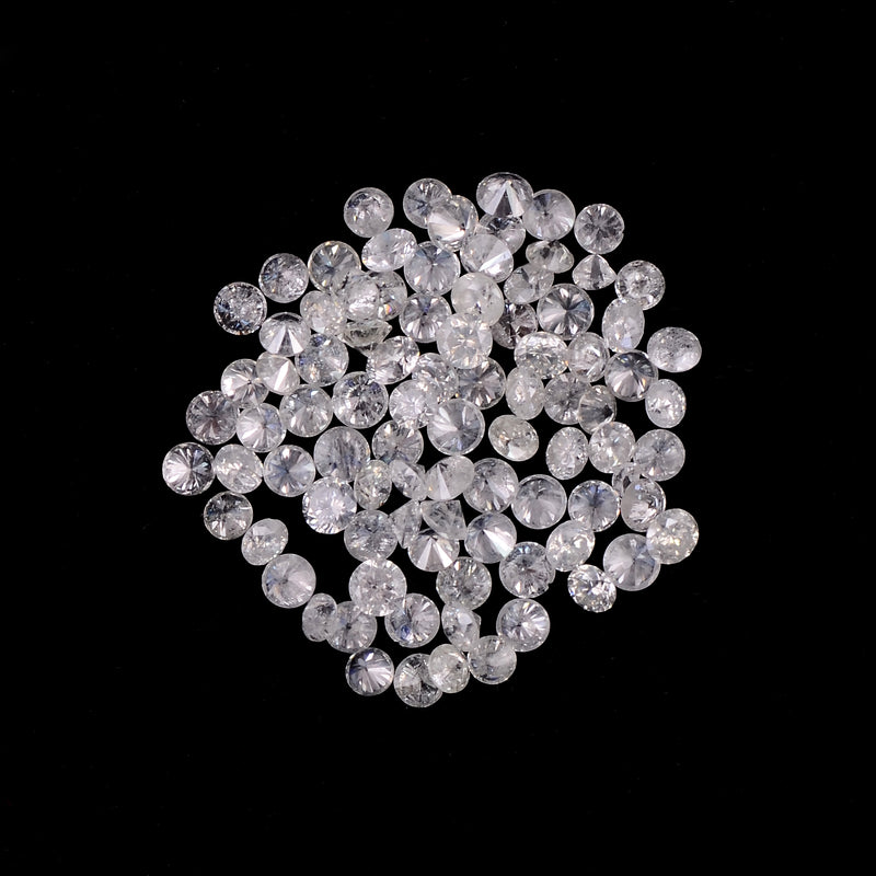 Tapered Baguette White Color Diamond 1.74 Carat