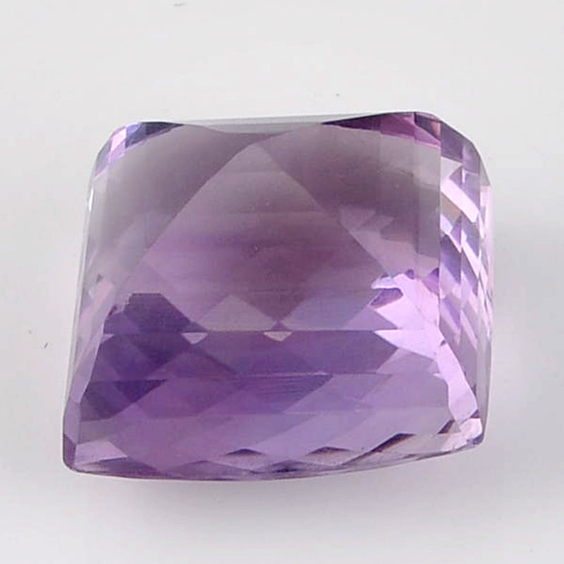 46.89 Carat Rectangle Purple Amethyst Gemstone