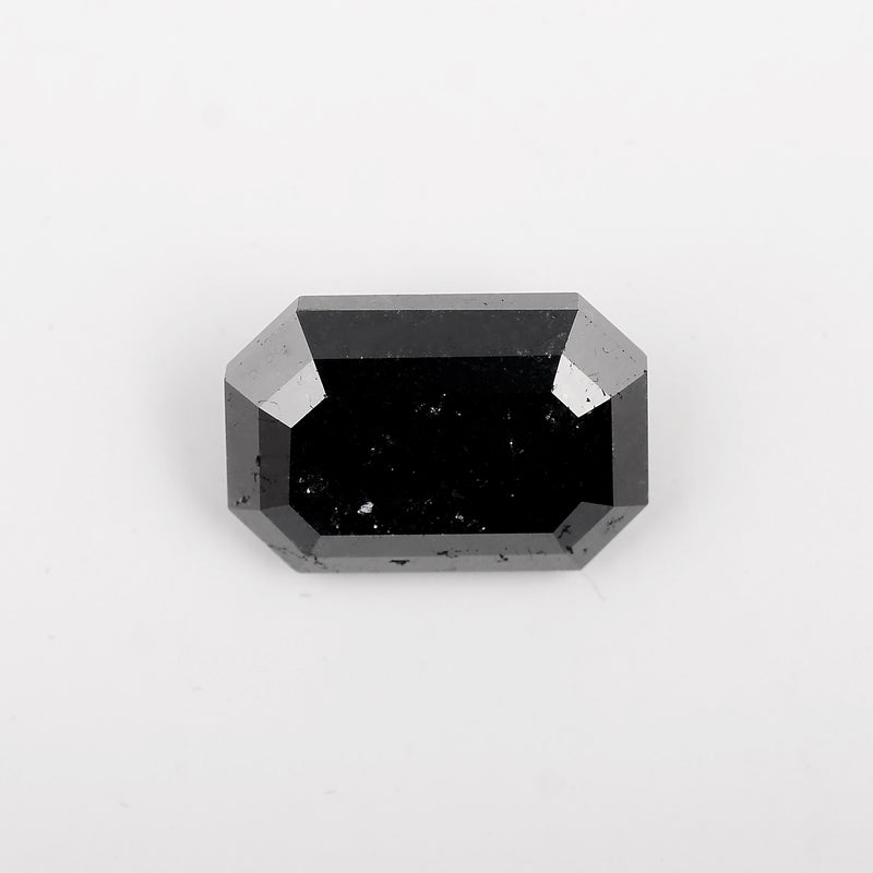 Emerald Fancy Black Color Diamond 18.35 Carat - AIG Certified