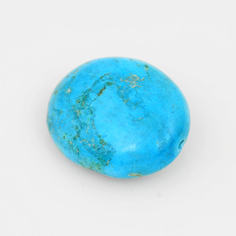 Bead Blue Color Turquoise Gemstone 30.80 Carat
