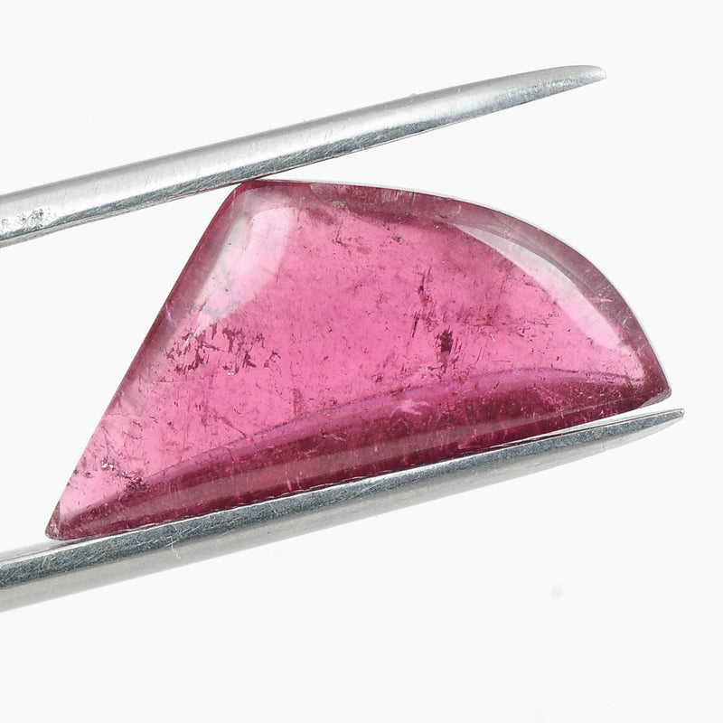 1 pcs Tourmaline  - 5.44 ct - Triangle - Vivid Purplish Pink