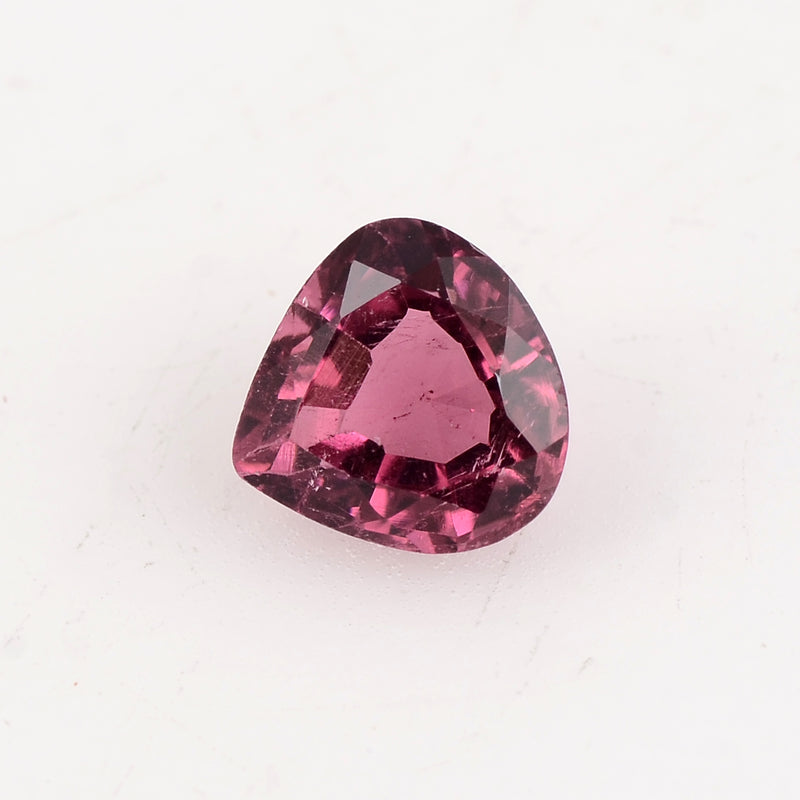 0.86 Carat Pink Color Heart Tourmaline Gemstone