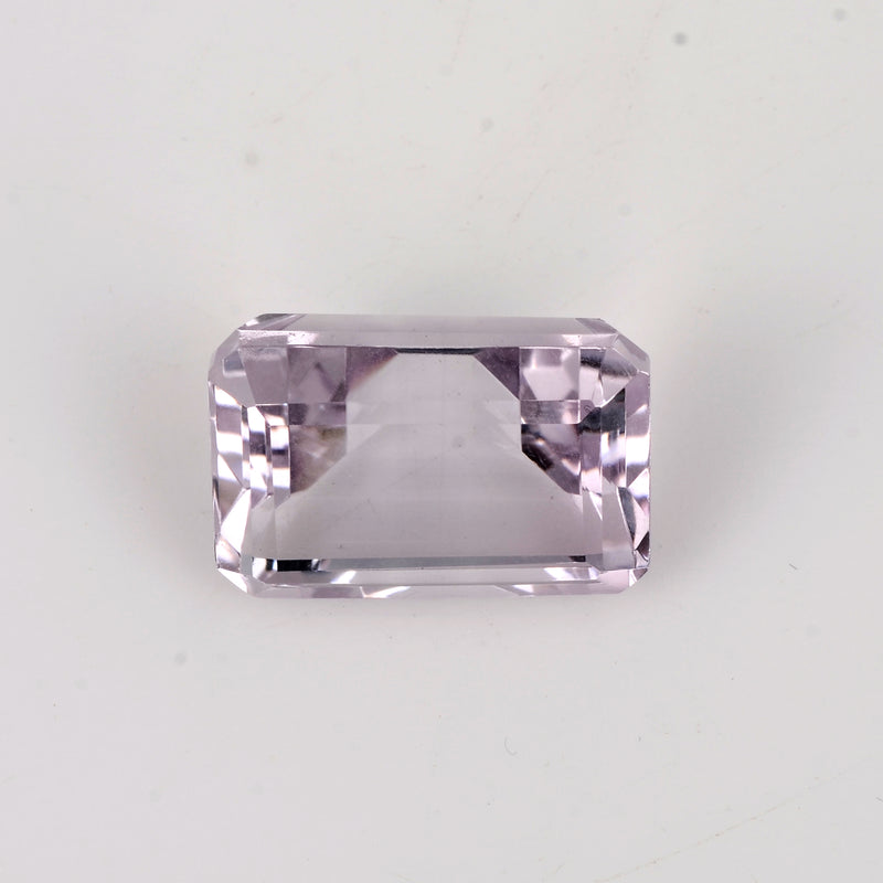 17.80 Carat Pink Color Octagon Amethyst Gemstone