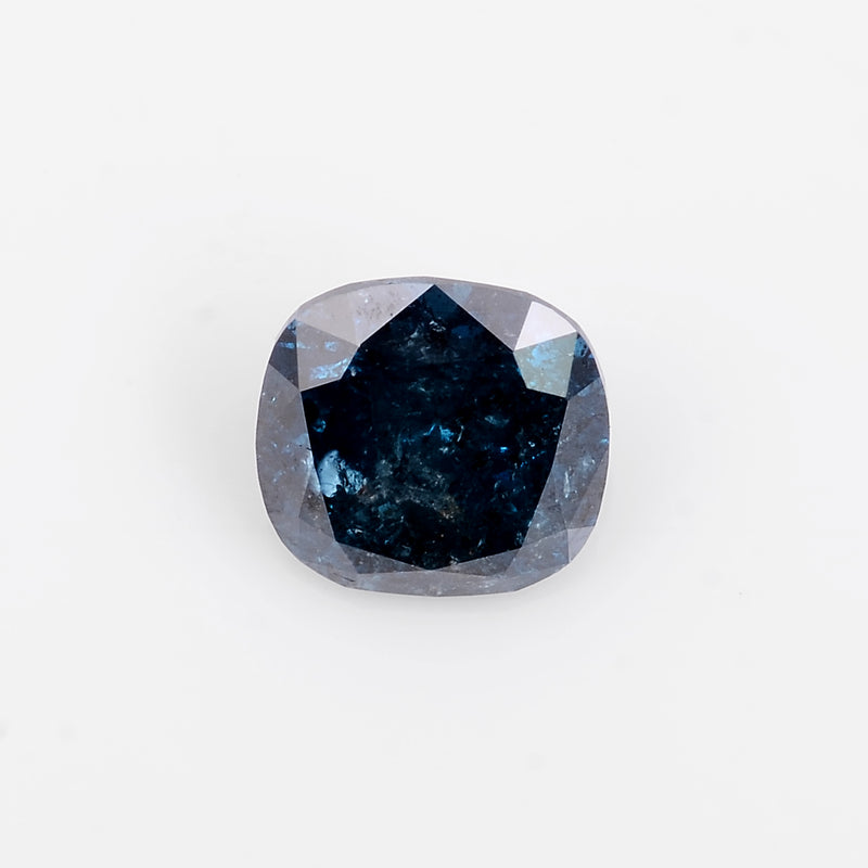 Cushion Fancy Blue Color Diamond 0.59 Carat - AIG Certified