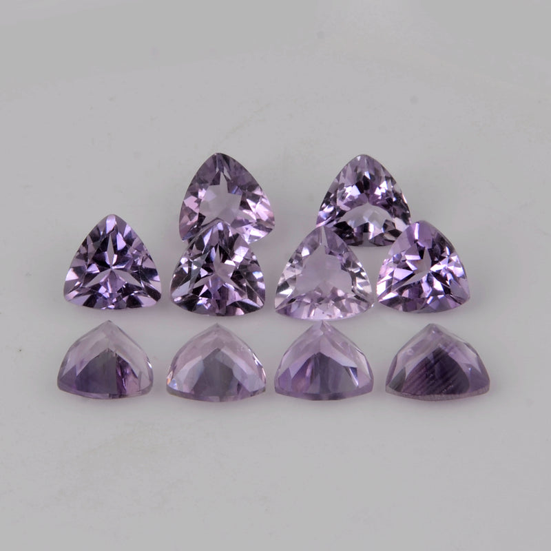 22.25 Carat Trillion Purple Amethyst Gemstone