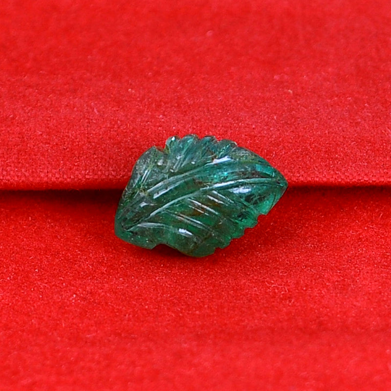 Fancy Green Color Emerald Gemstone 3.00 Carat