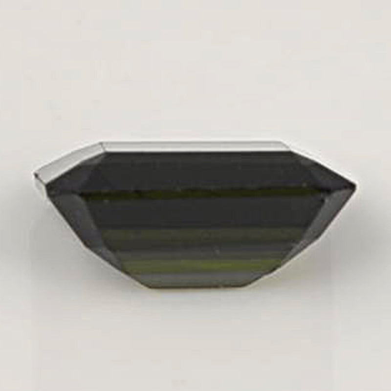 2.20 Carat Green Color Octagon Tourmaline Gemstone