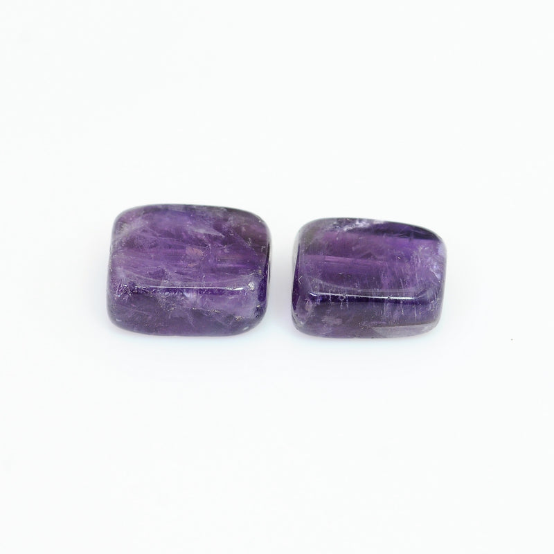 Tumble Purple Color Amethyst Gemstone 12.35 Carat
