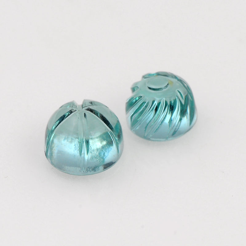 1.65 Carat Greenish Blue Color Round Apatite Gemstone