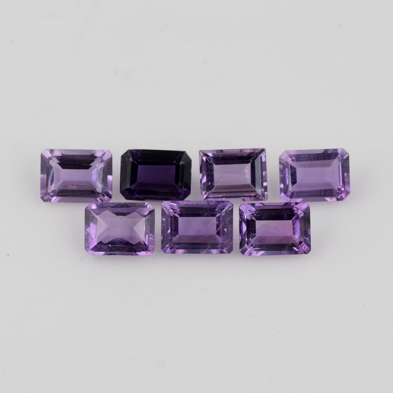 11.05 Carat Octagon Purple Amethyst Gemstone