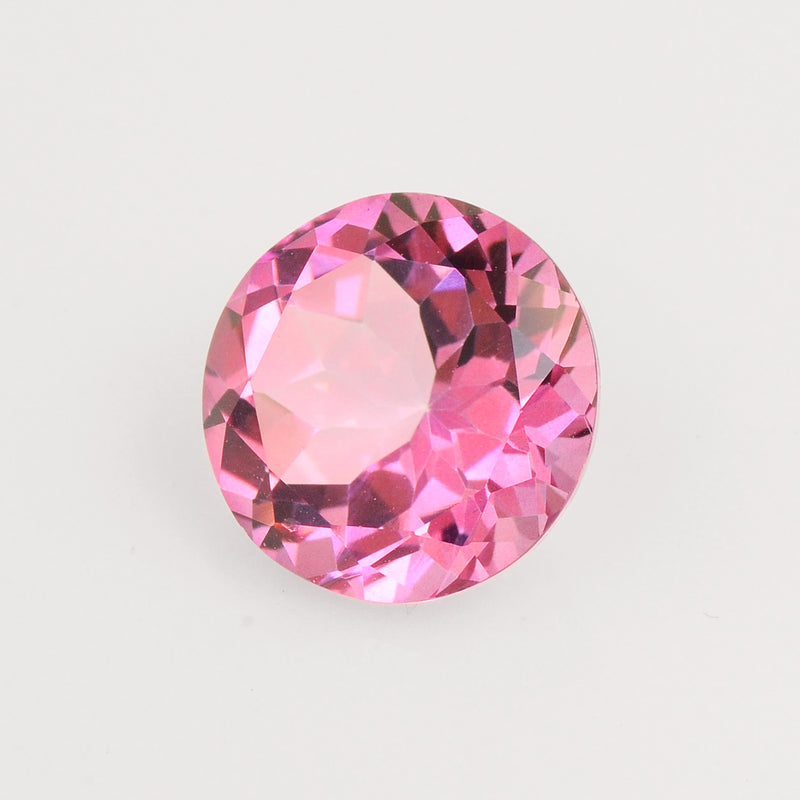 Round Pink Topaz Gemstone 9.14 Carat