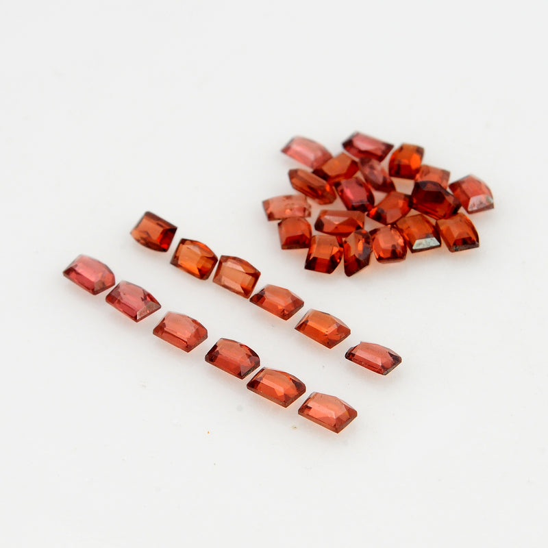 6.46 Carat Red Color Fancy Garnet Gemstone