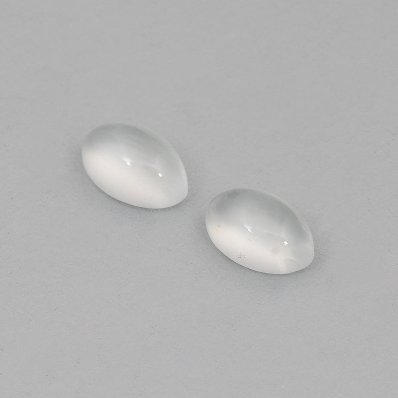 Oval White Moonstone Gemstone 0.96 Carat