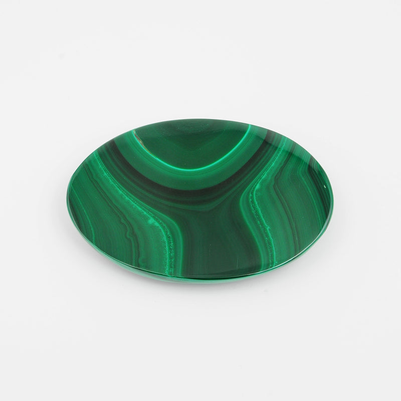 Oval Green Color Malachite Gemstone 319.24 Carat