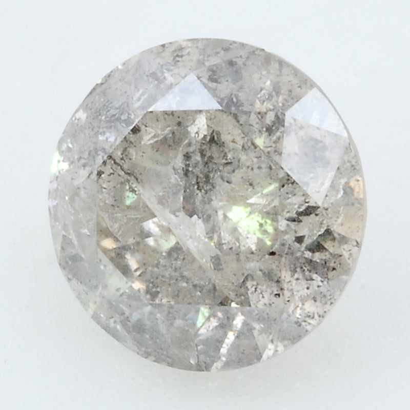1 pcs Diamond  - 0.47 ct - ROUND - White