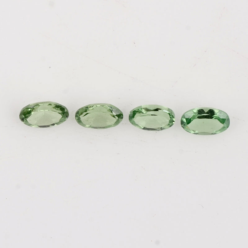2.16 Carat Green Color Oval Tsavorite Gemstone