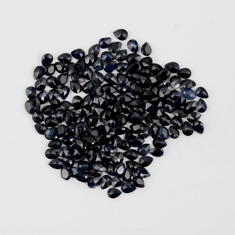 32.20 Carat Blue Color Pear Sapphire Gemstone