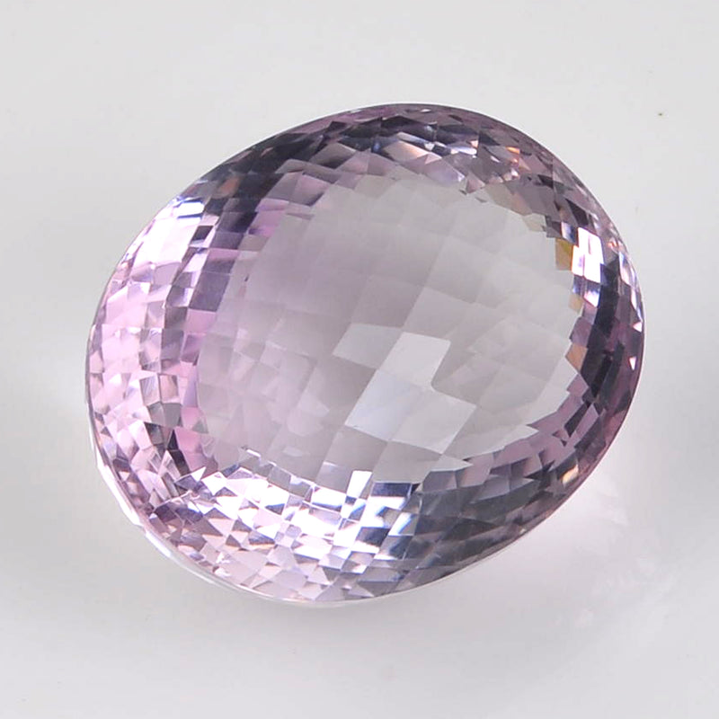 99.94 Carat Oval Light Purple Amethyst Gemstone