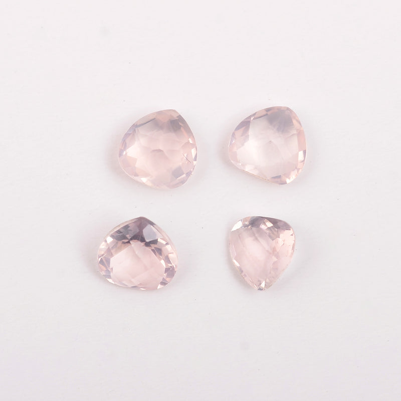 Heart Pink Color Rose Quartz Gemstone 1.50 Carat