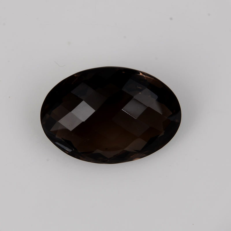 82.37 Carat Brown Color Oval Smoky Quartz Gemstone