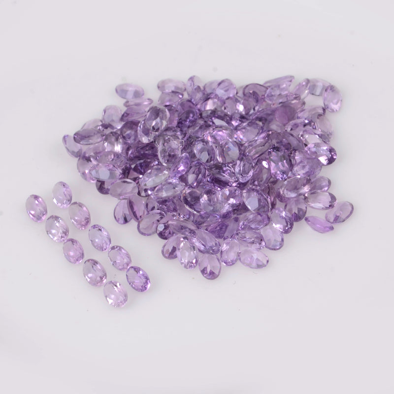 72.81 Carat Oval Purple Amethyst Gemstone