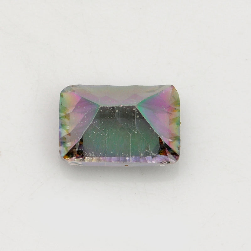 6.92 Carat Multi Color Octagon Mystic Topaz Gemstone
