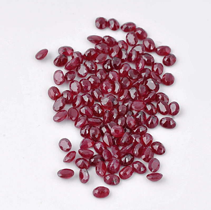 Oval Red Color Ruby Gemstone 28.50 Carat