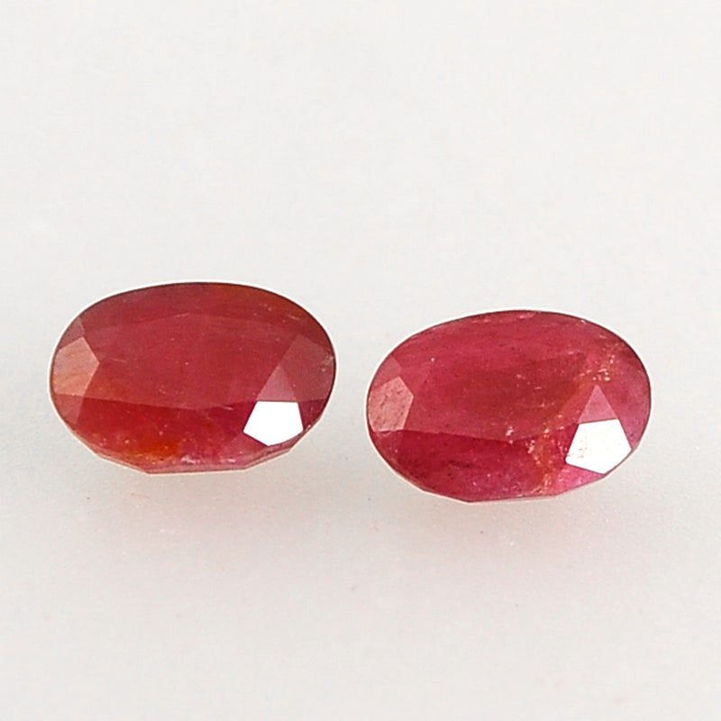 2.80 Carat Red Color Oval Ruby Gemstone