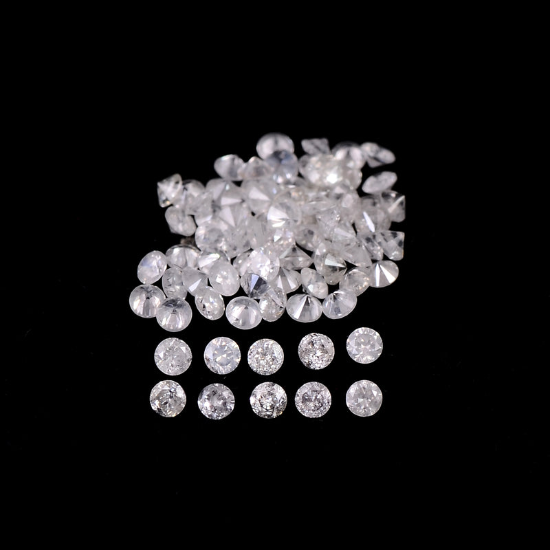 Round White Color Diamond 0.72 Carat