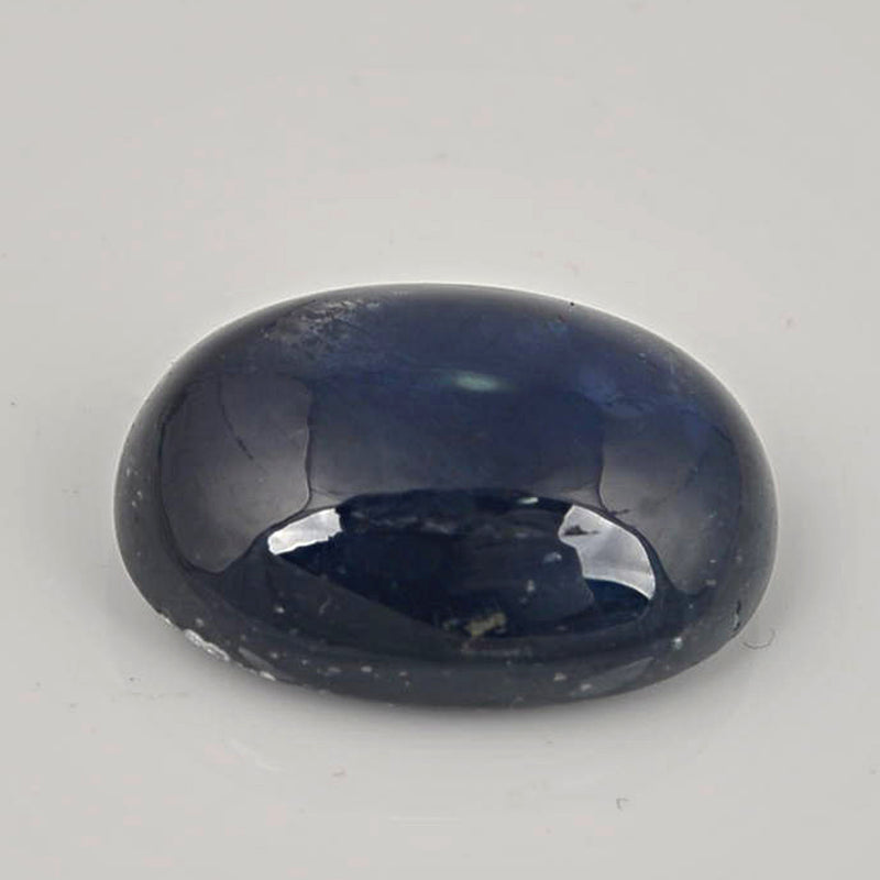 13.94 Carat Blue Color Oval Sapphire Gemstone