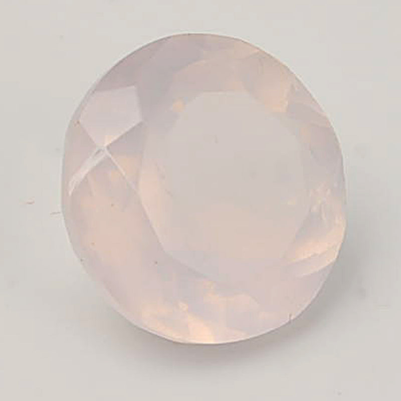 11.22 Carat Pink Color Round Rose Quartz Gemstone