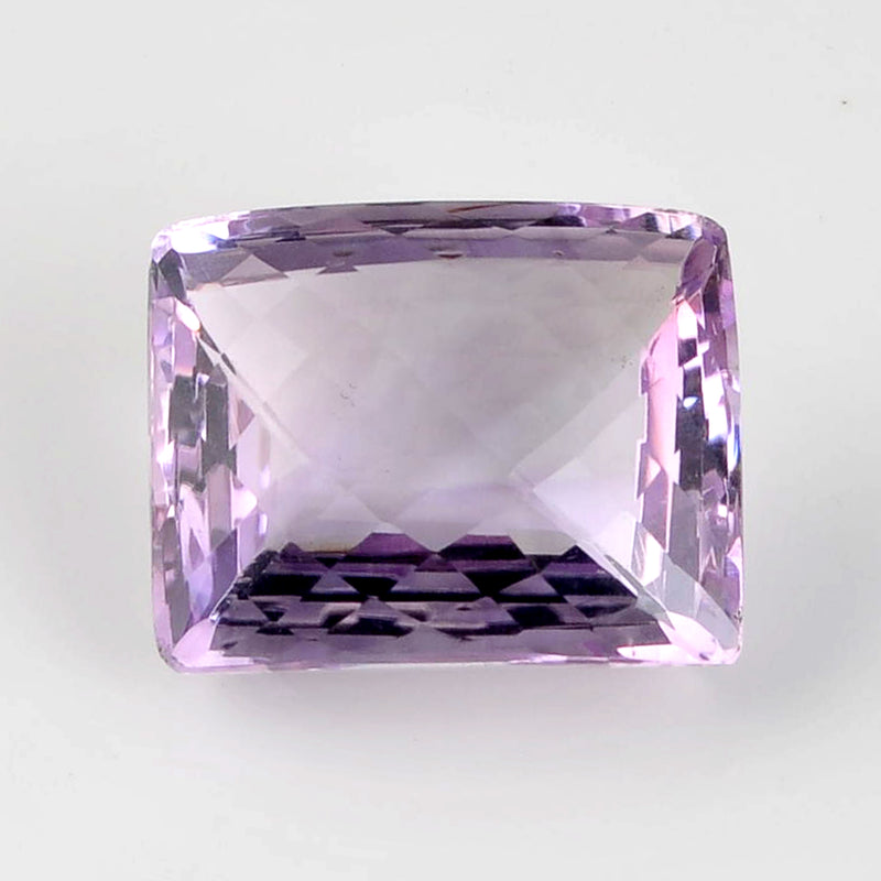 51.84 Carat Rectangular Light Purple Amethyst Gemstone