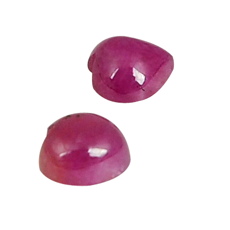 2.30 Carat Red Color Heart Ruby Gemstone