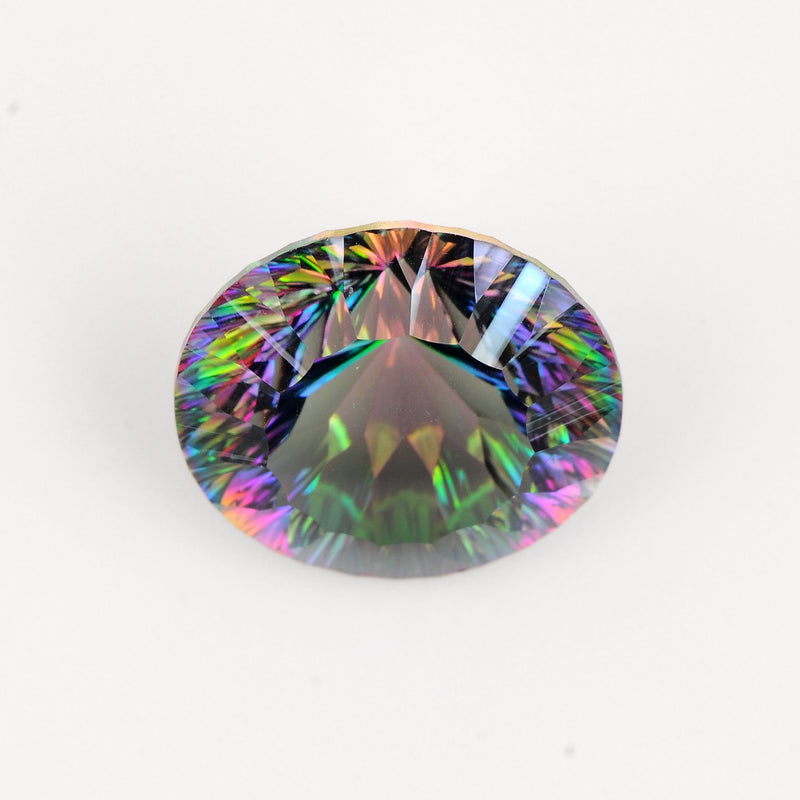 Round Multi Color Mystic Topaz Gemstone 24.73 Carat