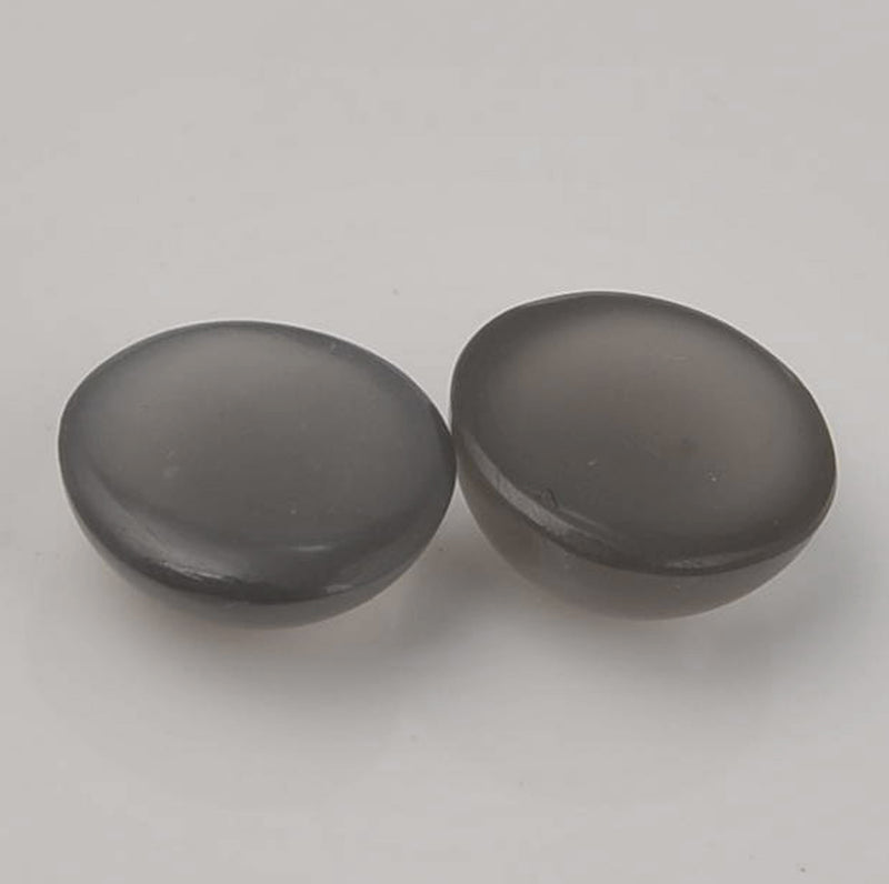 6.05 Carat Grey Color Round Moon Stone Gemstone