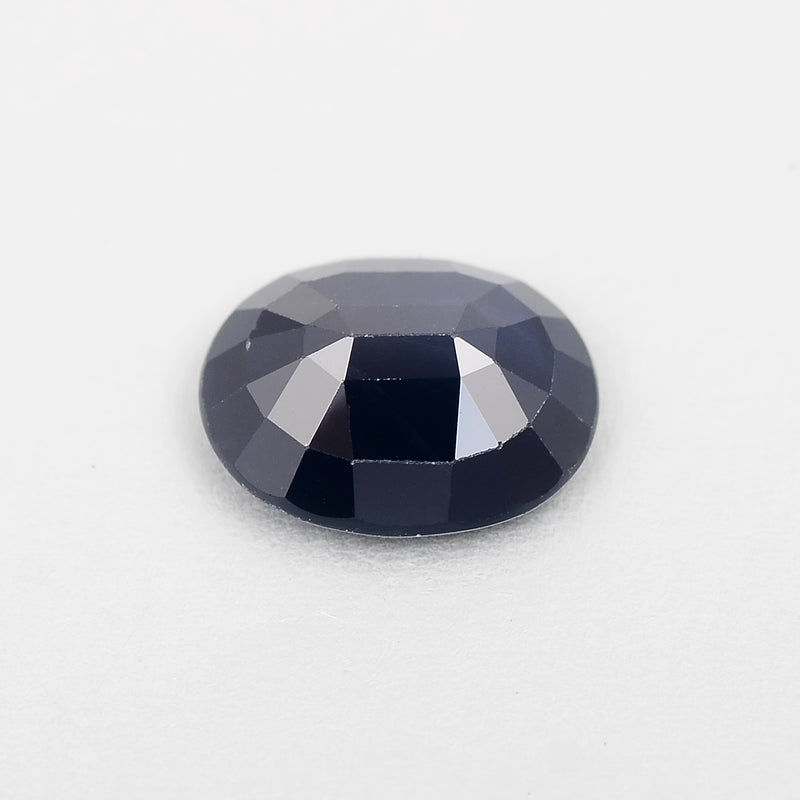 Oval Blue Color Sapphire Gemstone 3.10 Carat